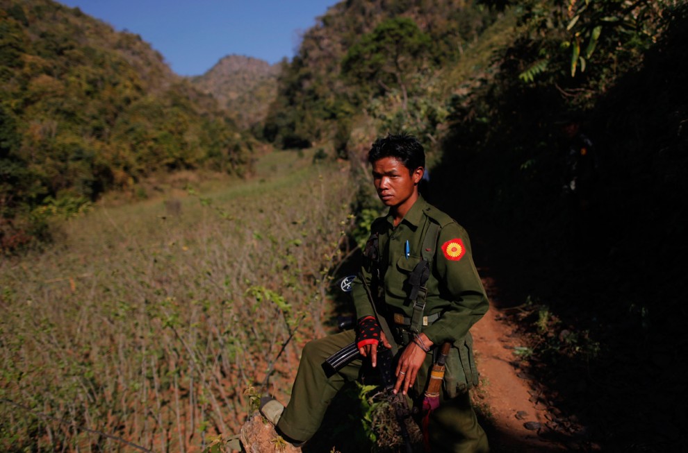 Мьянмарский солдат