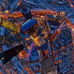 Москва-Сити с воздуха