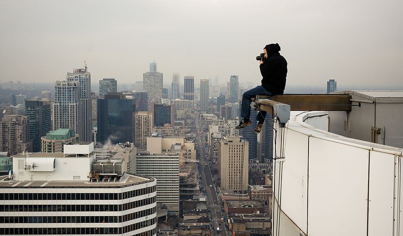 Высотная фотосъемка в Торонто