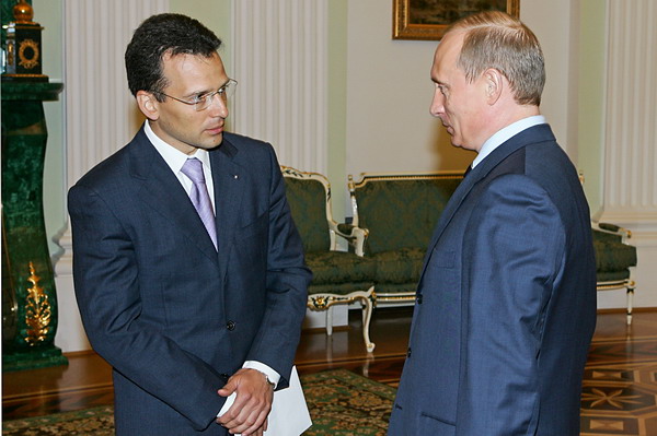 Якеменко и Путин