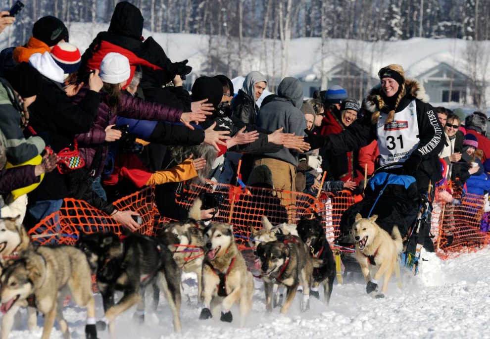 Гонка на собачьих упряжках «Iditarod»