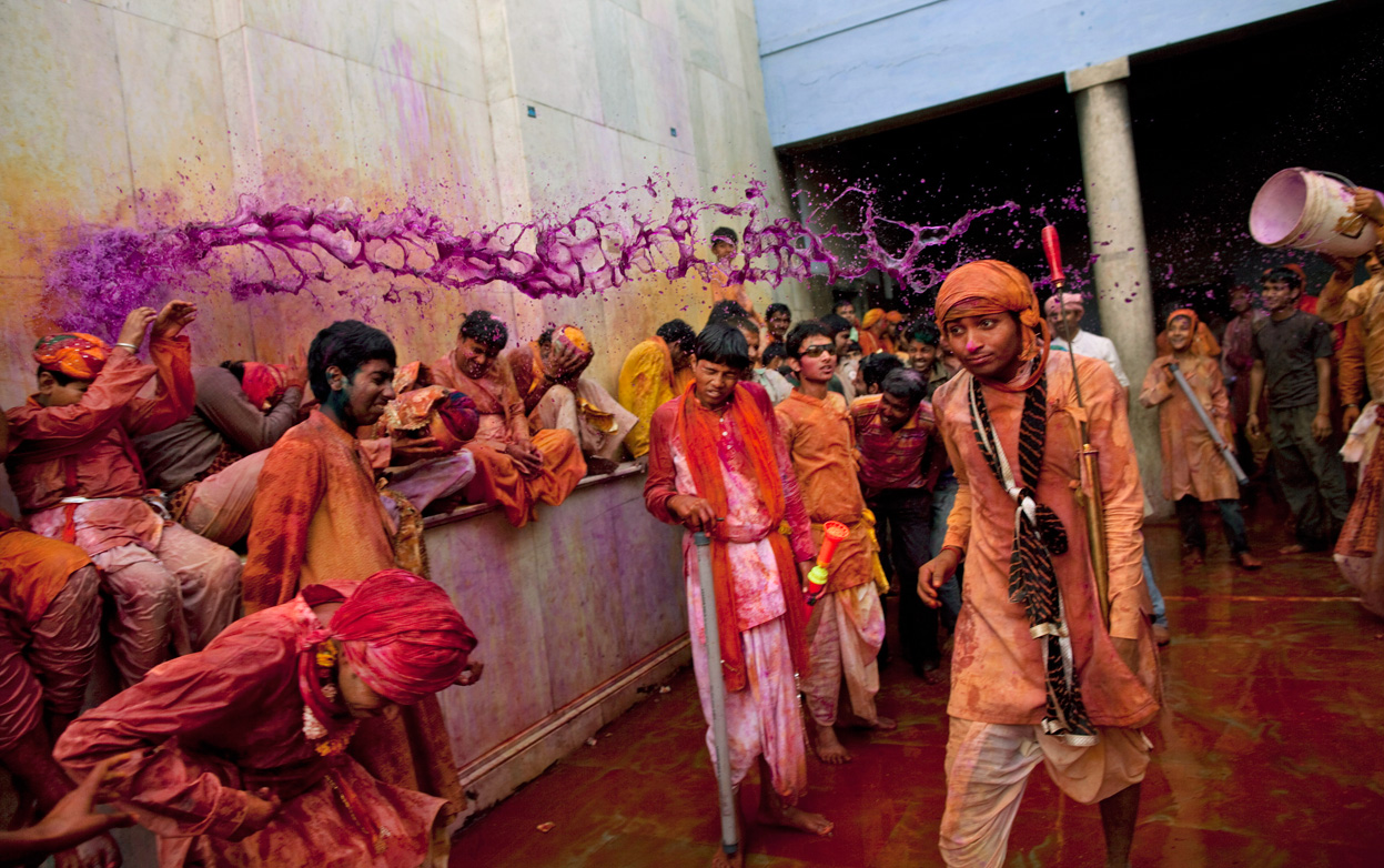Индуистский праздник Холи