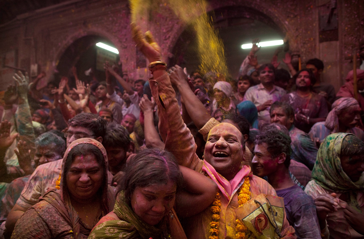 Индуистский праздник Холи