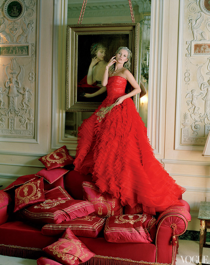 Кейт Мосс в Vogue US, апрель 2012