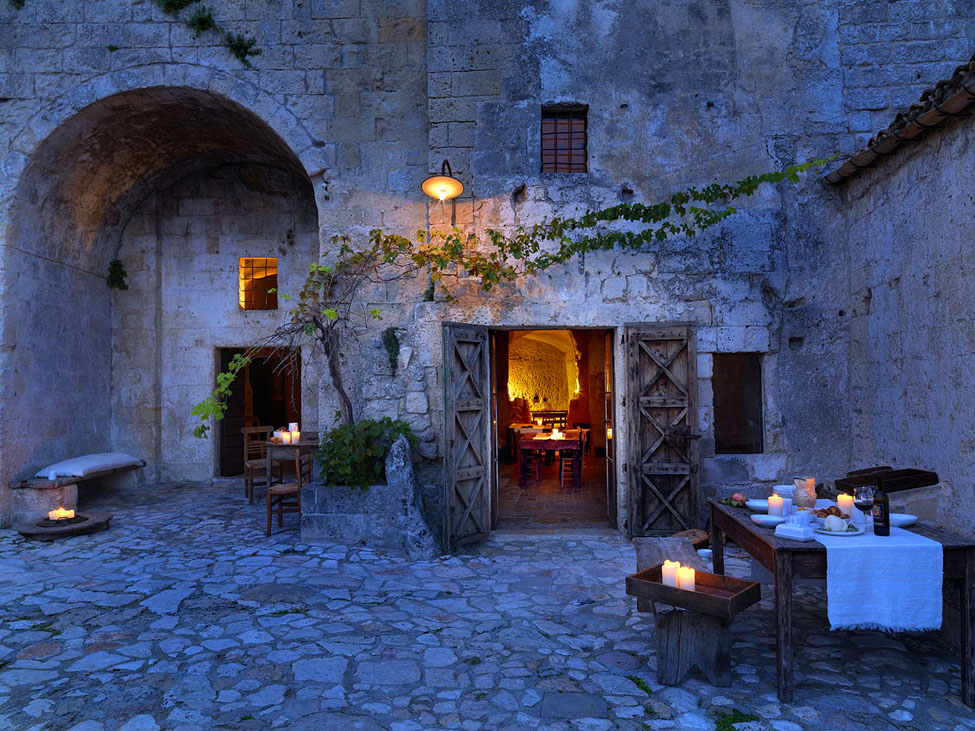 Средневековый отель в Италии