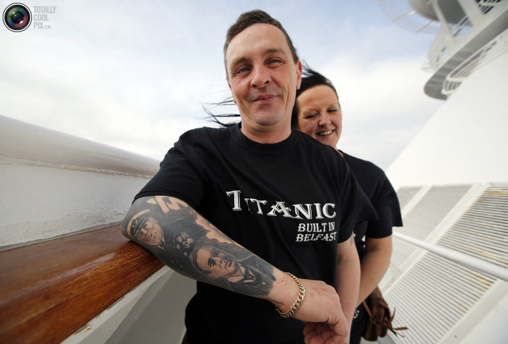 Татуировка на тему "Титаника"