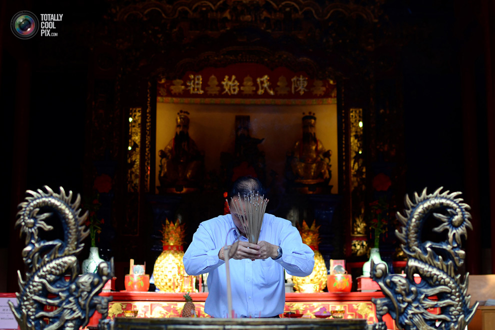 Молитва в храме
