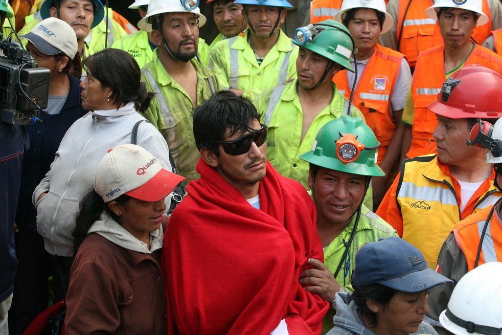 Авария на шахте в Чили