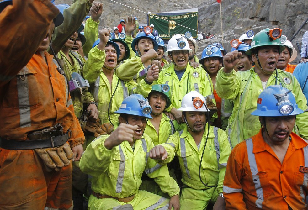 Авария на шахте в Чили