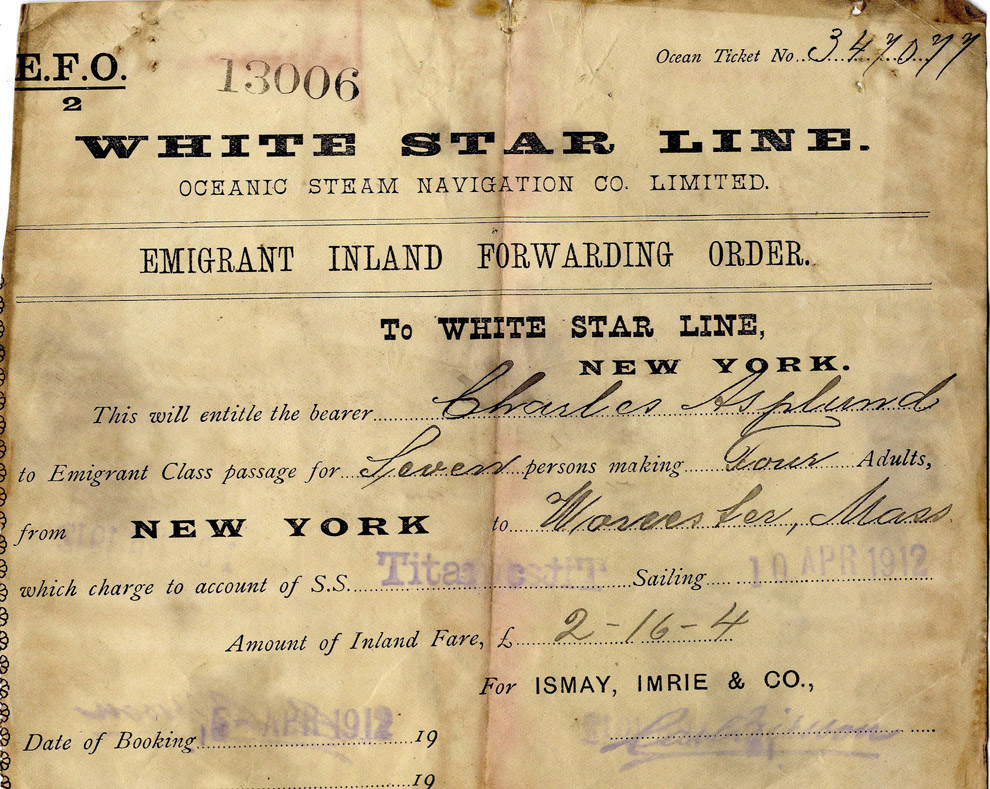 Билет на Титаник