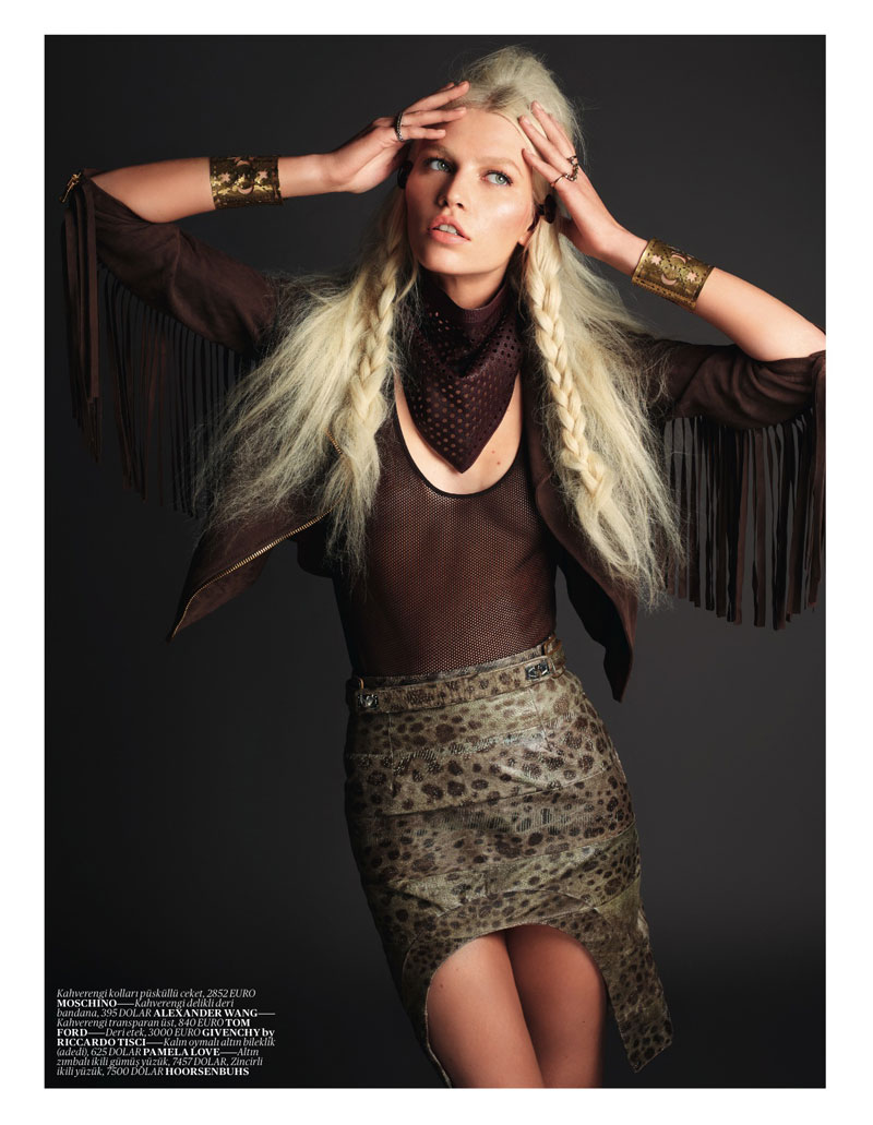 Алин Вебер в Vogue Turkey, май 2012