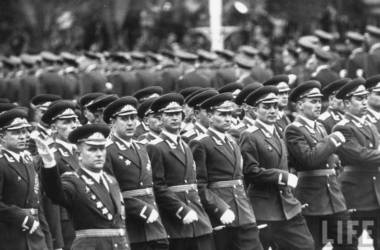 Советская армия парад в 1950
