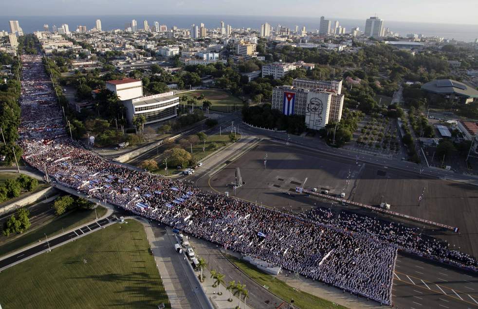 Митинг в Гаване