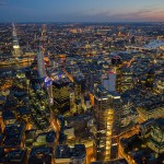 Ночные виды Лондона и других городов Великобритании