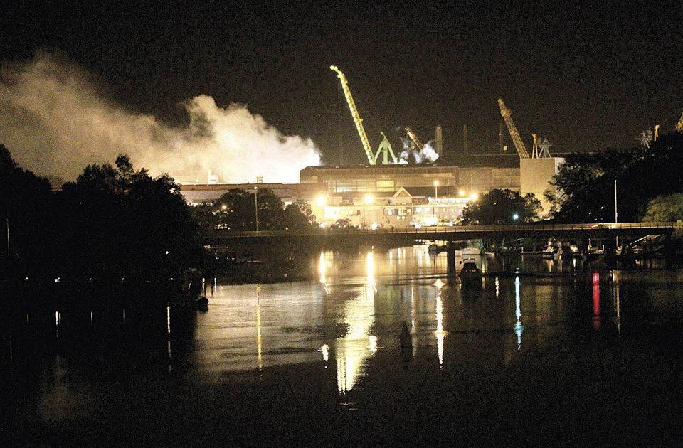 Пожар на атомной подлодке "Майами"
