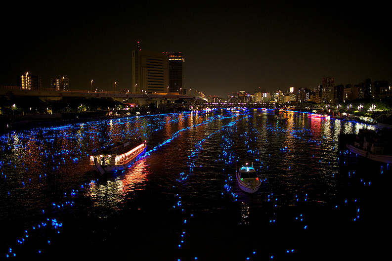 Праздник светлячков в Токио