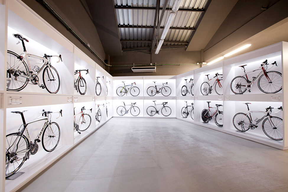 Велосипедный магазин в Барселоне
