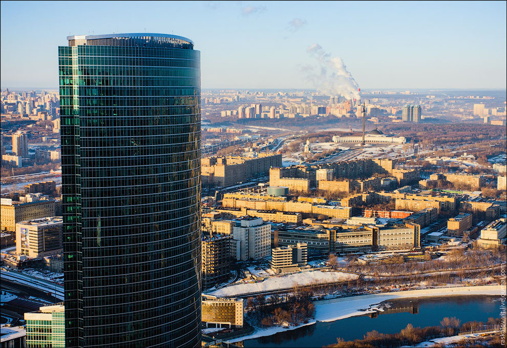 Виды Москвы с башни "Меркурий"