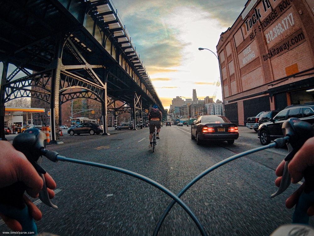 Нью-Йорк глазами велосипеда