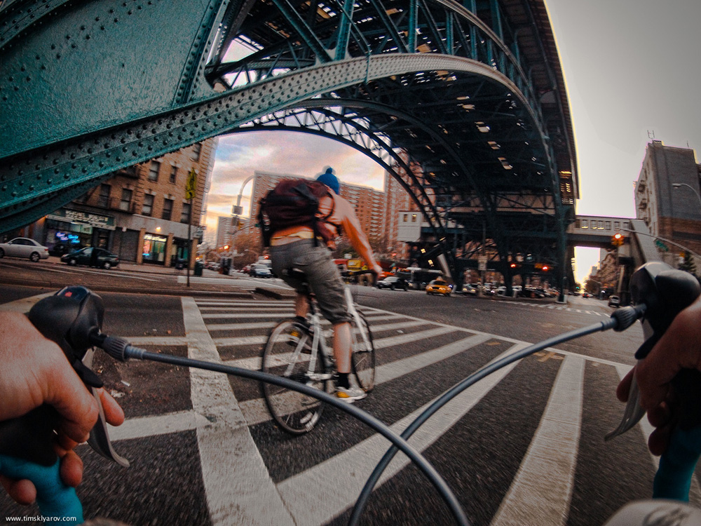 Нью-Йорк глазами велосипеда
