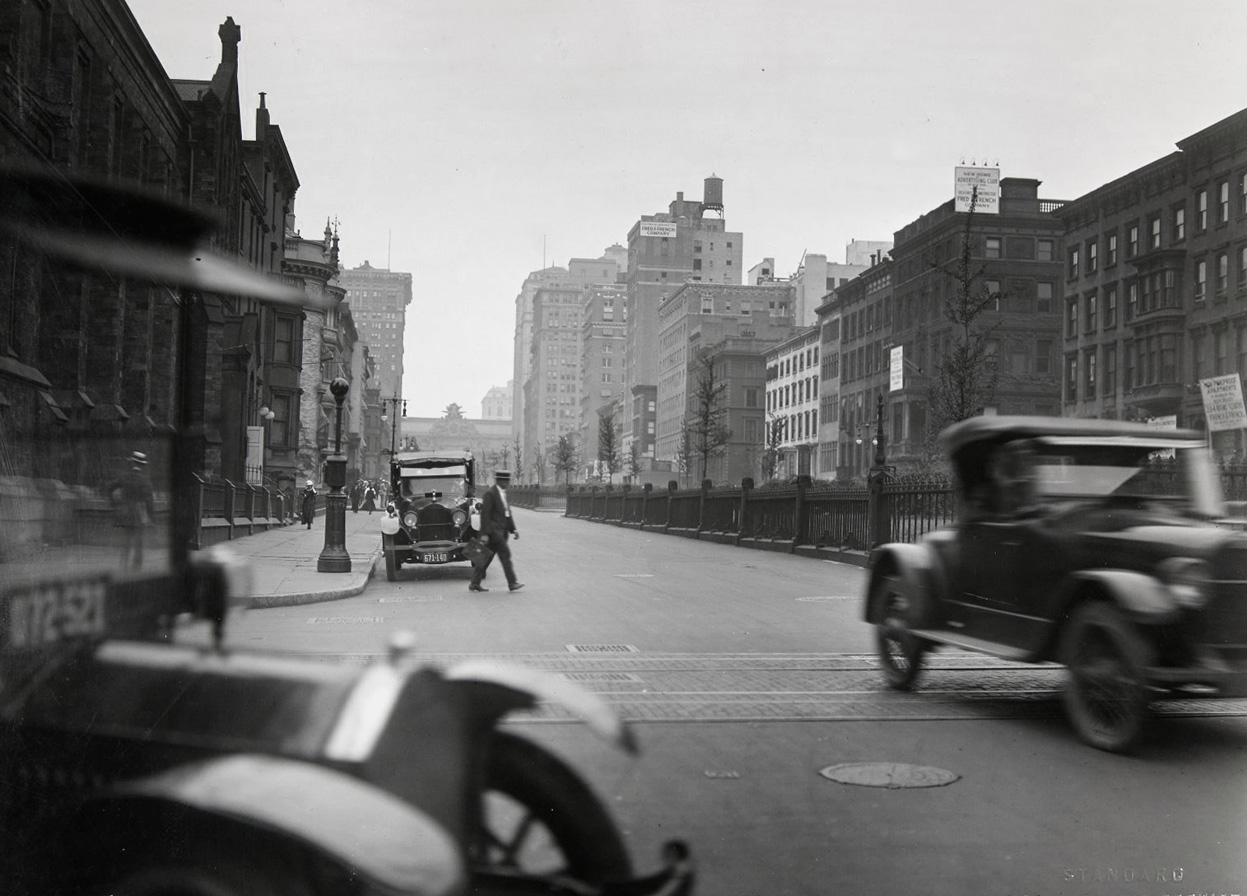 Улицы Нью-Йорка 20 века