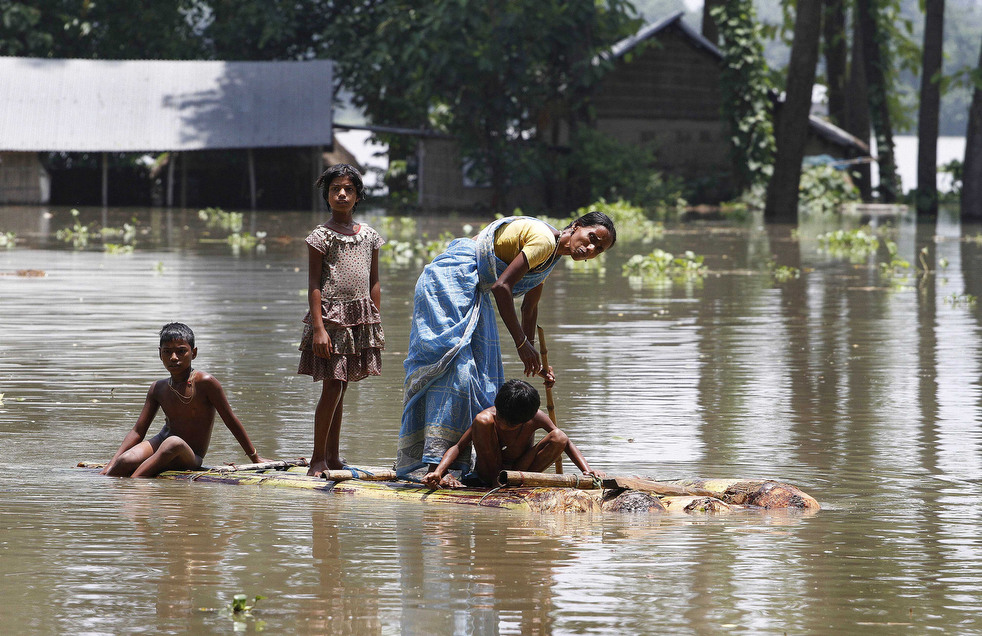 Наводнение в Индии 2012