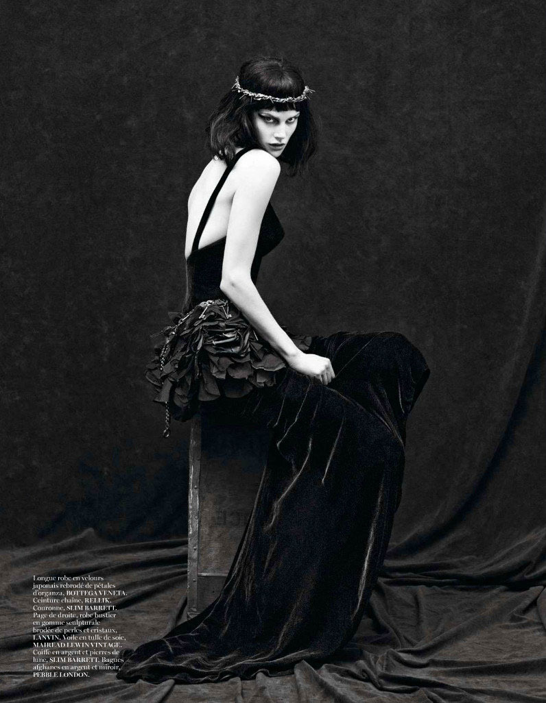 Фотосессия в Vogue, сентябрь 2012