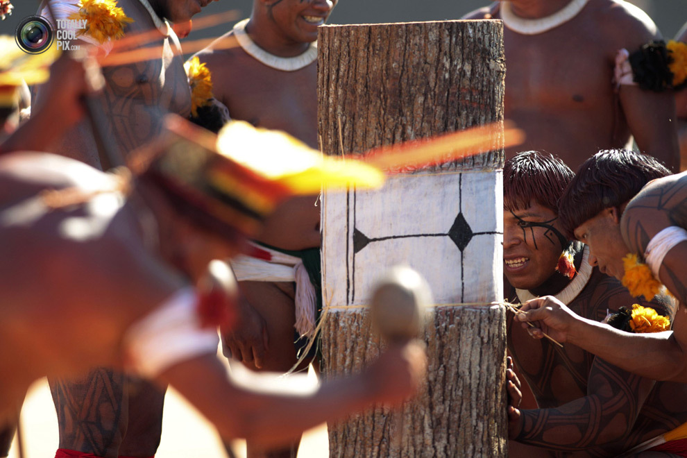 Племя явалапити из Бразилии