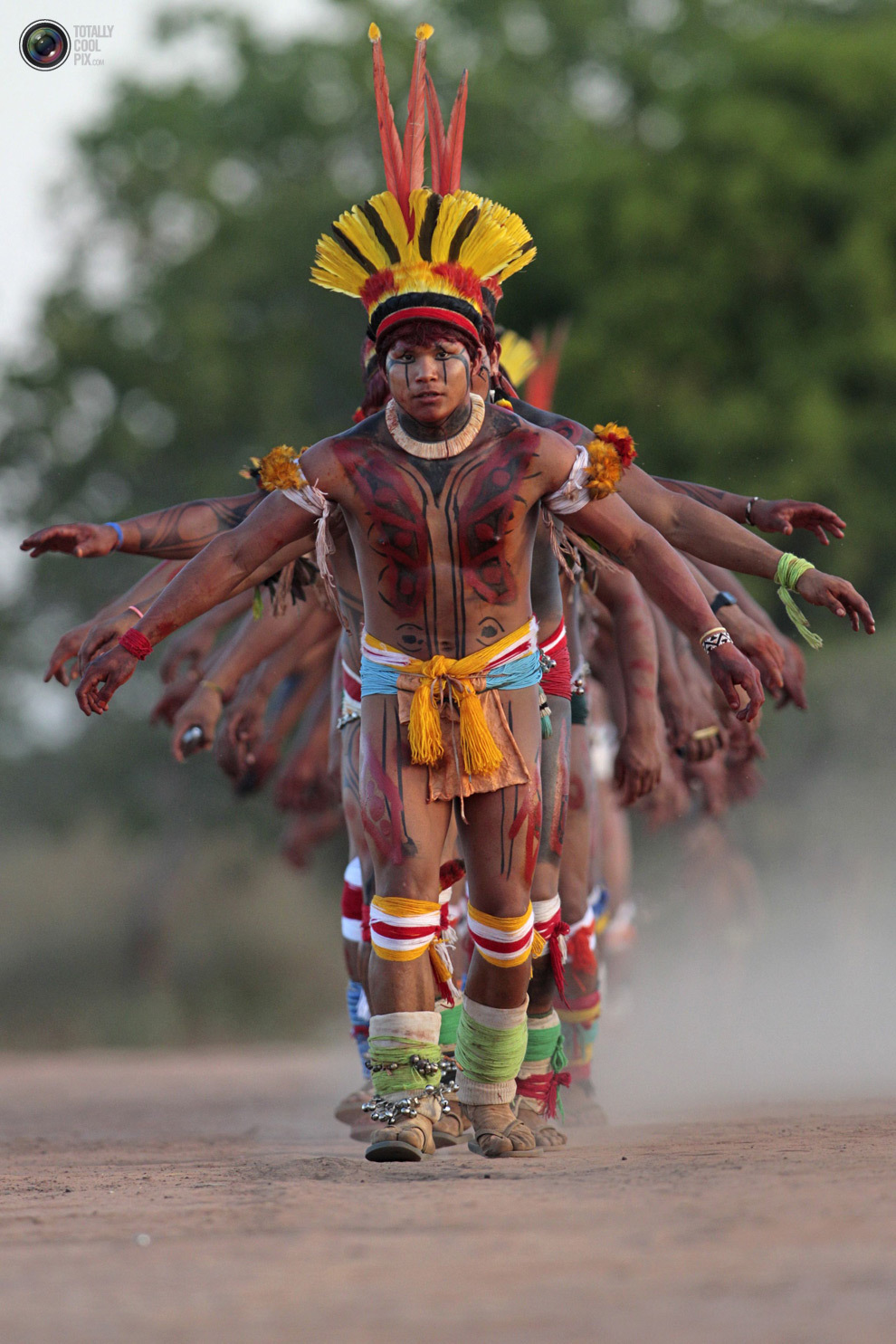 Племя явалапити из Бразилии