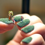 Удивительные миниатюры на ногтях
