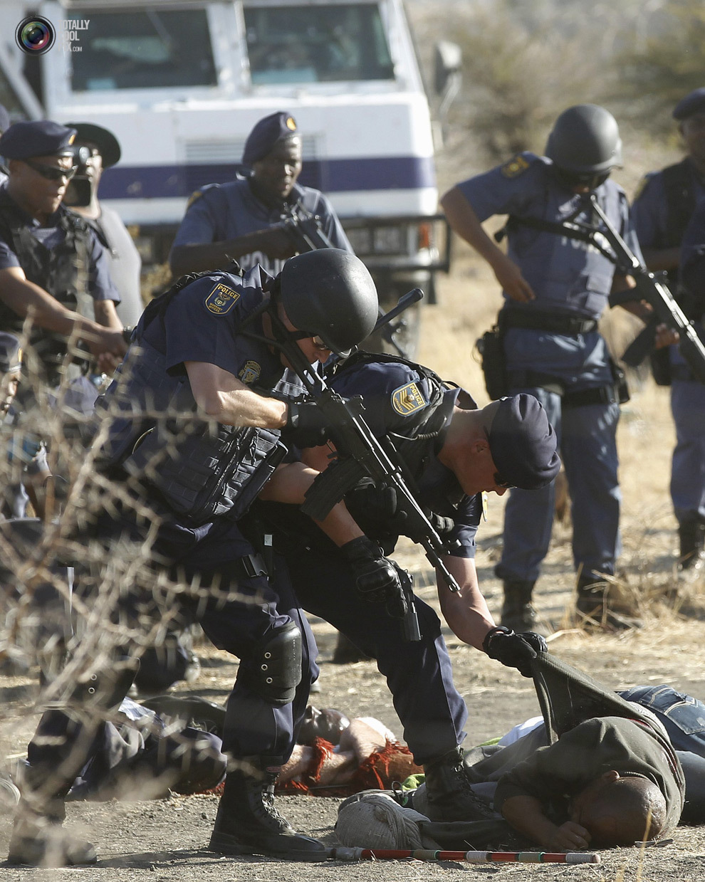 Полицейские ЮАР