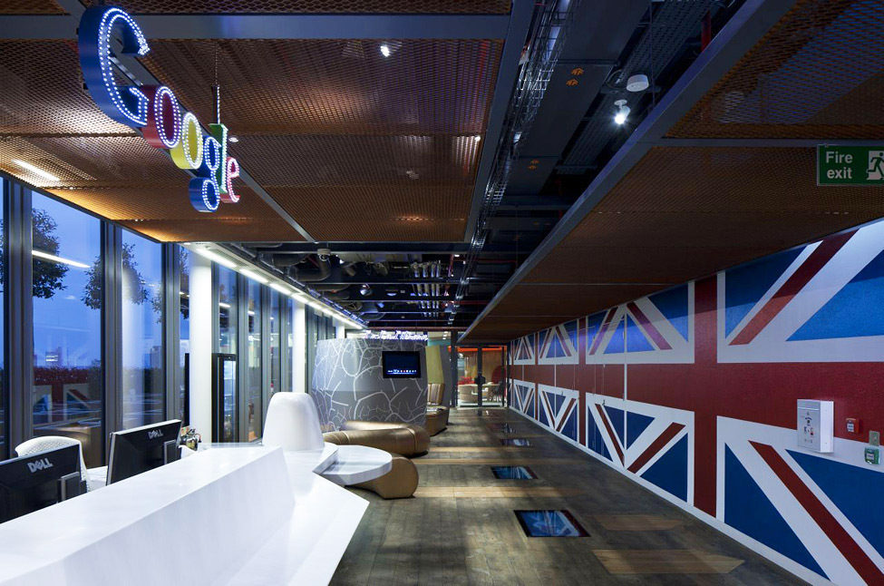 Офис компании "Гугл" в Лондоне