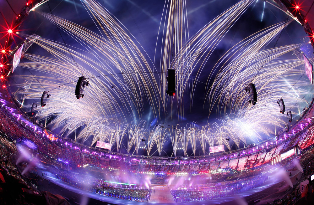 Церемония закрытия летних Олимпийских игр в Лондоне