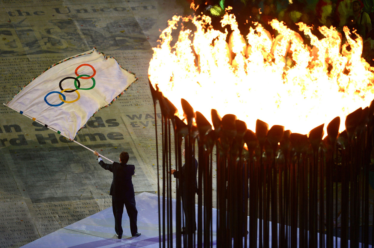 Церемония закрытия летних Олимпийских игр в Лондоне