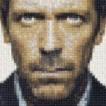 Портреты знаменитостей, созданные из клавиш от компьютерной клавиатуры 