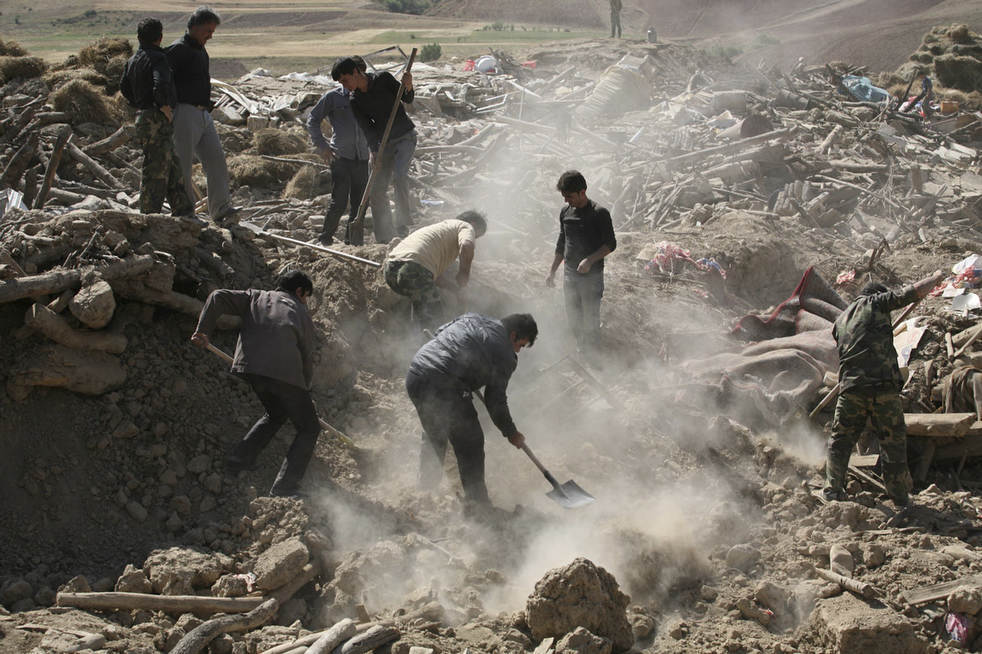 Землетрясение в Иране 2012