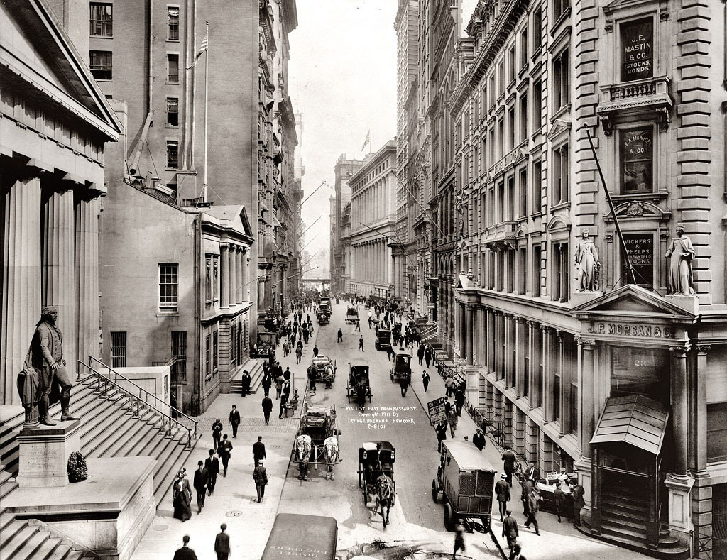 Американские города 100 лет назад