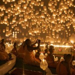 Восхитительный фестиваль бумажных фонариков в Таиланде 