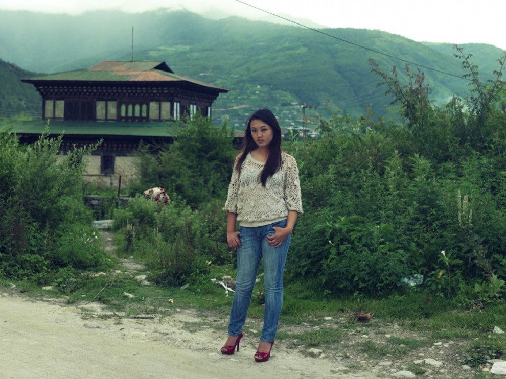 Девушка из Бутана