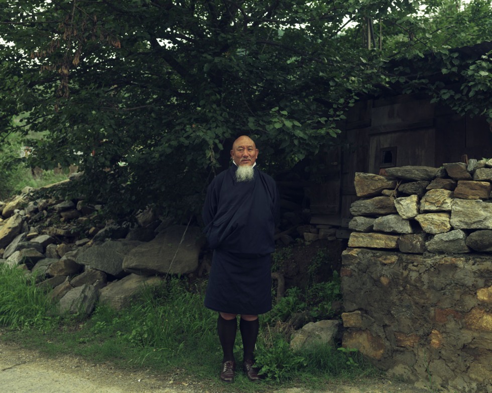 Житель Бутана