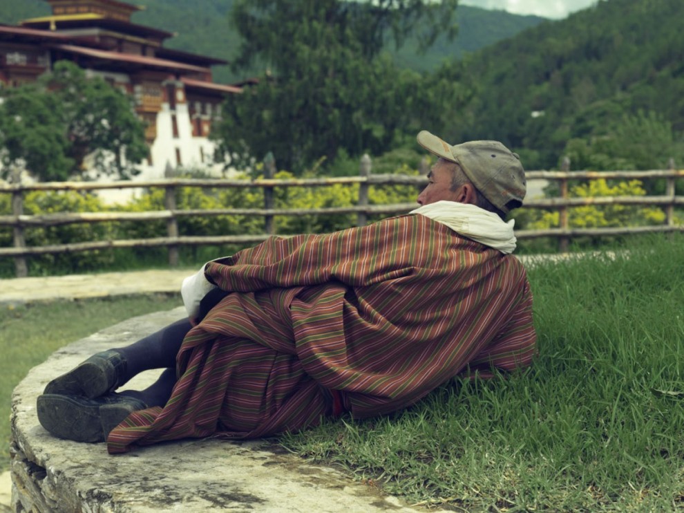 Житель Бутана
