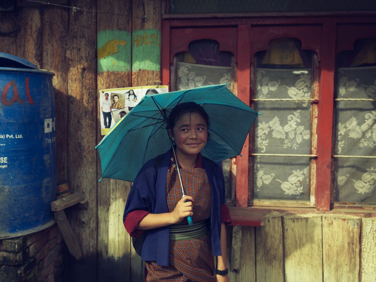 Девочка из Бутана
