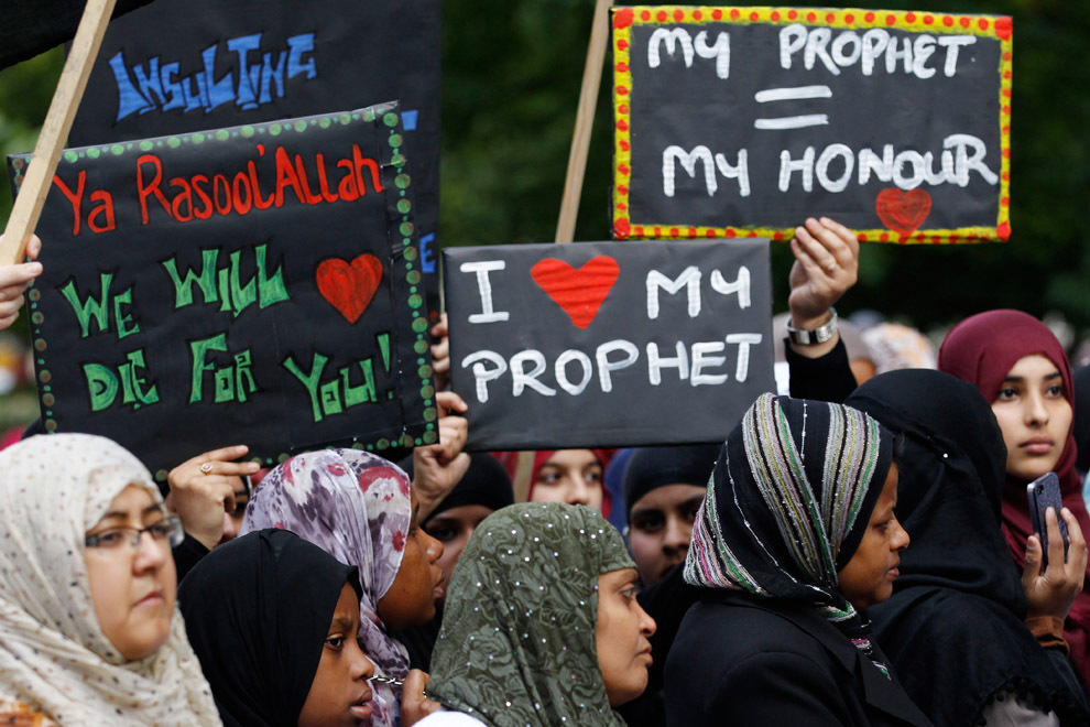 Демонстрации против антиисламского фильма