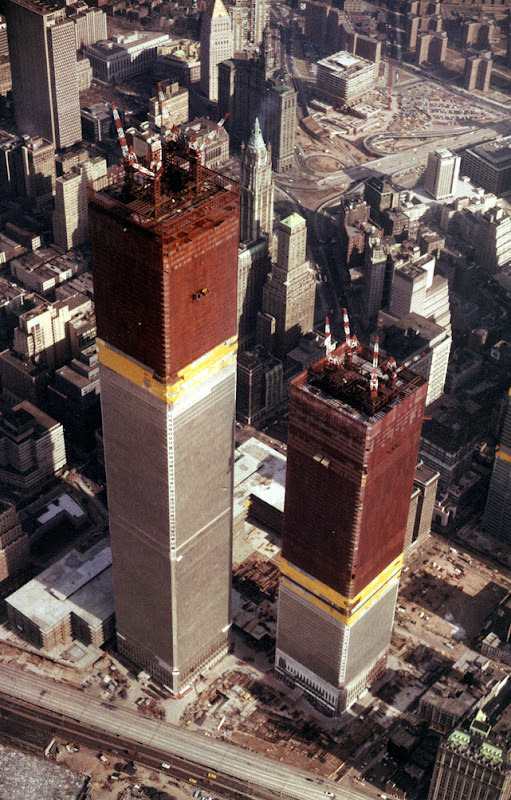 Строительство башен ВТЦ