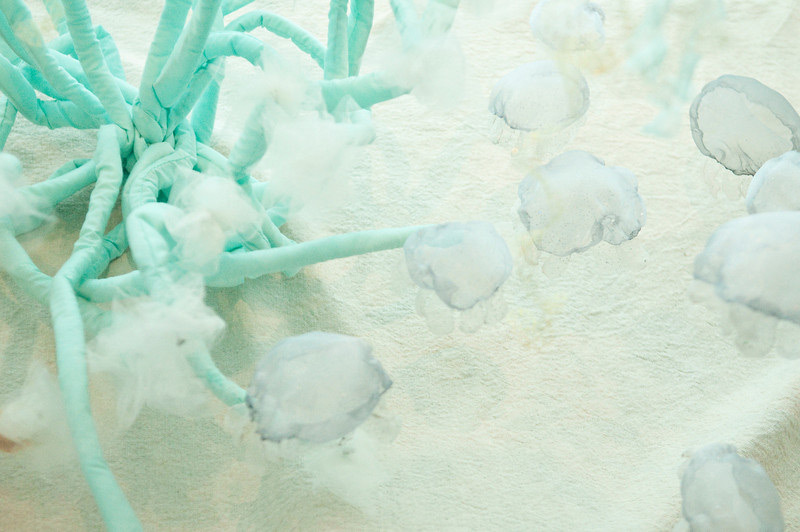 10. Аквариум с медузами в Портлендском аэропорту