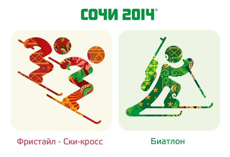 6. Новые пиктограммы Олимпийских игр в Сочи 2014 года