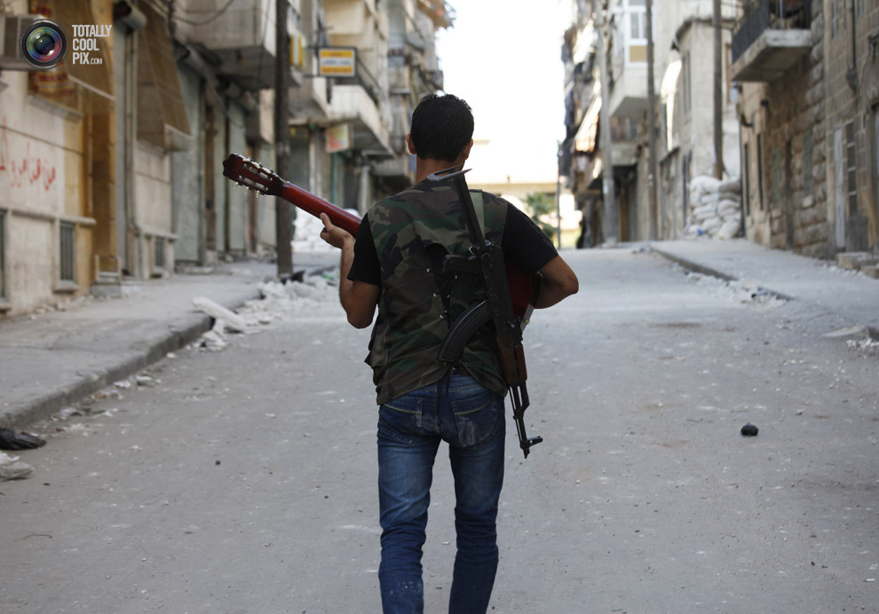 Боец Свободной армии Сирии 
