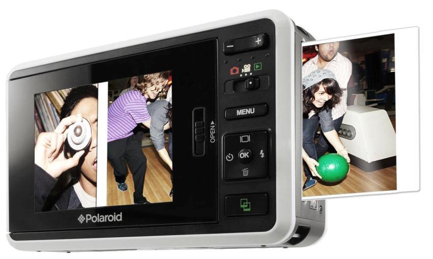 1. Камера Polaroid в классическом понимании – это комбайн фотокамеры и принтера. Хотя по сути, - раньше это была технология прямого перенесения изображения с объектива на специальную карточку.