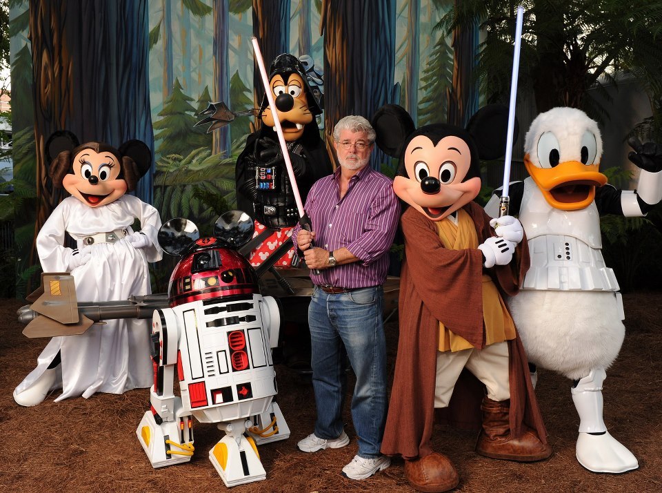 1. Компания «Disney» приобрела «Lucas Film»