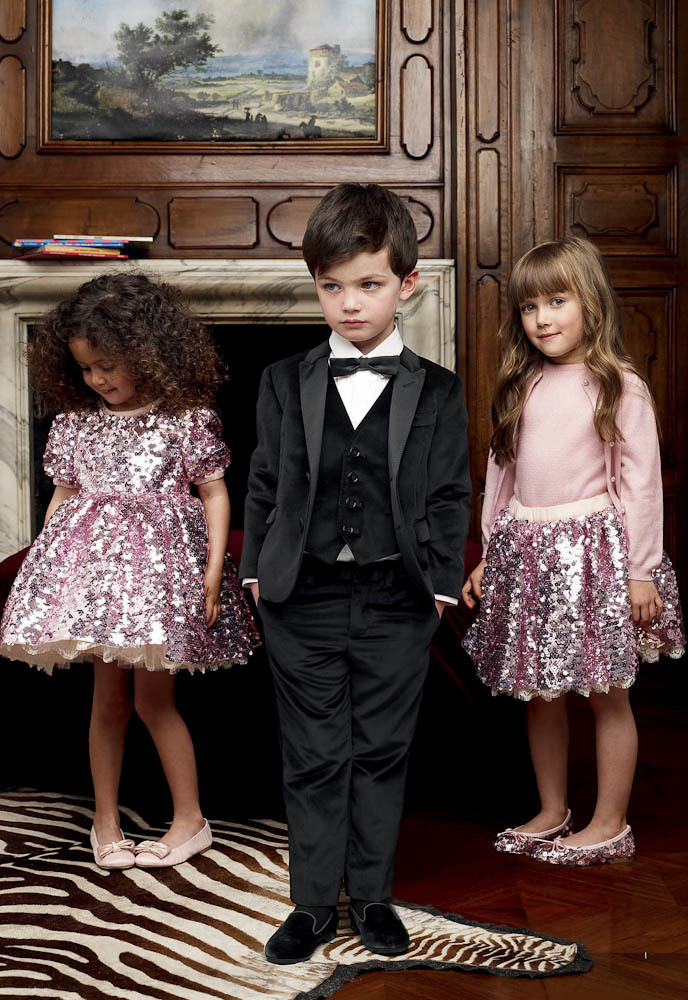 Детская коллекция Dolce & Gabbana, зима 2012-2013